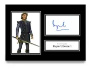 Rupert Everett Signed A4 Photo Autograph Card Shrek Gift Display Signature + COA