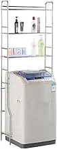 3 Tier Over The Washer Storage Shelf Laundry Room Space Saving Rack for Bathroom Bedroom Balcony Over Toilet & Washing Machine Storage Shelf