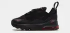 Nike Air Max 270 TD DX9274 001 KIDS SIZE 5c Black Red-Smoke Grey