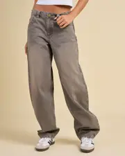 [DESU] DESU Women's Nova Baggy Balloon Jeans in Blasted Grey Garage Size 8 8 Blasted Grey Garage
