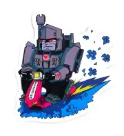 Transformers Megatron Water Resistant Sticker