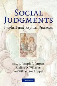 在飛比找博客來優惠-Social Judgments: Implicit and