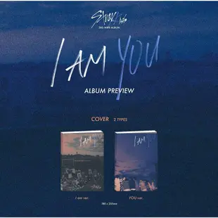 STRAY KIDS - I am YOU (隨機版) 1CD+折疊海報+KPOP 高級面具+額外小卡