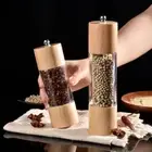Acrylic Manual Sea Salt Jar Salt and Pepper Mill Kitchen Tool Spice Grinder
