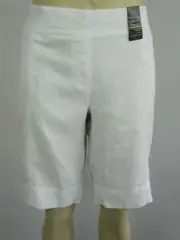 Autograph Ladies Essentials Linen Shorts Pants sizes 16 26 Colour White