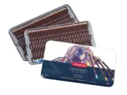 Colored Pencils, ColourSoft Pencils, Drawing, Art, Metal Tin, 72 Count (0701029)