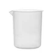 Plastic Beaker, 1000ml - Polypropylene - Raised Graduations - Eisco Labs