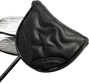 Golf Putter Head Cover - Magnetic Headcovers for Golf Clubs - Golf Shaft Cover, Golf Club Head Protector for Course, Home, Playground, Lawn