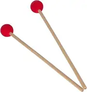 Abaodam 2pcs Marimba Hammers Sticks Durable Xylophone Mallets Material for Percussion Instruments Enhanced Sound
