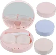 [WOFASHPURET] 4-Piece - Case Set Compact Storage Box for Glasses Portable Plastic Holder Sturdy Organizer for Friends Family