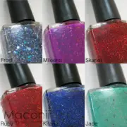 Ms. Sparkle - Mortal Kombat Collection - Flakies & Holo Holographic Nail Polish