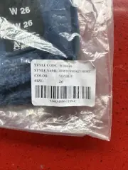 Ladies Atticus Shorts Denim Style Navy Blue New With Tags Size 10, Waist 26