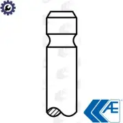 4x INLET VALVE V94803 FOR SMART M160E6ALB03/160.910/160E6ALB04 0.6L 3cyl CABRIO