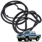 Pair Front Door Rubber Seal For Mitsubishi L200 Cyclone Pick up 1987 - 1996 (for: Mitsubishi)
