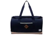 Unisex Herschel Heritage Duffle Bag 40L Peacoat / Light Taupe Travel Bag
