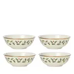 Lenox Holiday Dinnerware Place Setting Bowls, Set of 4