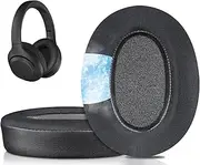 SOULWIT Cooling Gel Ear Pads Cushions for Sony WH-XB900N/WH-CH710N(WHCH710N WHCH710 CH710)/WH-CH720N(WHCH720 CH720)/WH-RF400(WHRF400)/MDR-RF895RK, Ear Pads Cushions with Noise Isolation Foam - Black