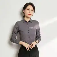 在飛比找蝦皮購物優惠-專業ol面試裝扮工作服女襯衫