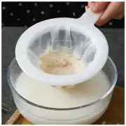 Kitchen Ultra-Fine Nylon Mesh Strainer 5.51 Inch Plastic Sieve Fine Mesh with...
