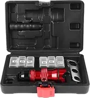 Professional Cordless Drill Electric Rivet Gun Adapter, Aluminum Alloy Multifunvtional Rivet Nut Drill Adapter Kit for DIY Projects, Including Wrench, Gun Handle, Plastic Boxes