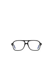 Tom Ford Eyewear Pilot Frame Glasses 58 black