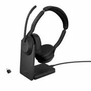 Jabra 25599-999-889 Evolve2 55 Link380C MS Stereo Bluetooth Charging stand Black
