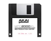 Akai MPC 2000XL OS Ver. 1.20 or 1.14 Operating System Floppy Disk