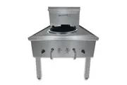 WW-1L Stainless Steel Waterless LPG Gas Single Wok