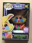 Funko FunKon Exclusive Alice in Wonderland Black Light White Rabbit Pop #1062