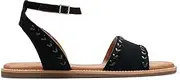 [Clarks] Women's Black Flat Sandal