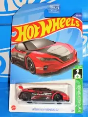Hot Wheels 2022 HW Green Speed Series #100 Nissan Leaf NISMO RC_02 Red w/ PR5s