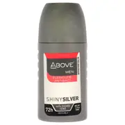 Above 72 Hours Elements Antibac Antiperspirant Deodorant - Shiny Silver For Men 1.7 oz Deodorant Roll-On