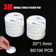 Double Sided 3M Adhesive Pads Self Adhesive Pads Round Foam Tape Strong Pads