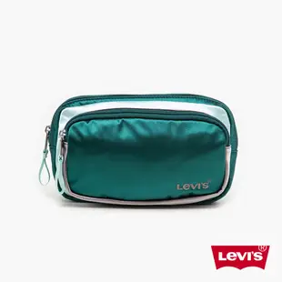 Levis 男女同款 緞面方包 / 精工刺繡Logo