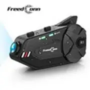 Motorcycle Intercom Helmet Dash Cam Bluetooth Headsets Handsfree Communicator