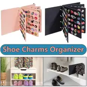 Shoe Charms Organizer Display Holder Sandals Croc Charm Portable Shoe Decor