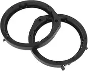 Mikinona 1 Pair Car Speaker Adapter Rings Durable Speaker Spacers for Vehicle Stereo Installation Enhance Sound Quality Lightweight and Practical for Car Audio Systems