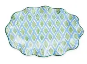 Mackenzie Childs Paper & Pencil Serving Platter