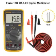 Fluke 15B MAX 01 02 kit Digital Multimeter 1000V AC/DC Replace F LUKE 15B+