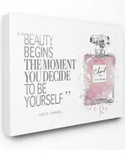 Stupell Beauty Begins Fashion Perfume