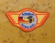 ~Atari Video Game Vintage 80's Activision Patch - Barnstorming - Flying Aces