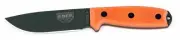 ESEE Knives 4P-OD Fixed Blade Knife OD Green 1095 Carbon Steel Orange G10