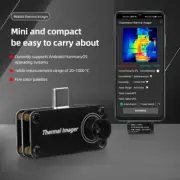 Type-C USB Infrared Thermal Imager -20℃~1000℃ Tempreature For OTG APP Control