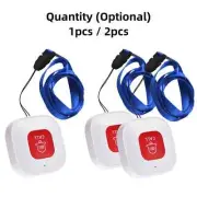 Tuya WiFi Smart SOS Call Button Wireless Caregiver Pager Phone Alert Transmitter