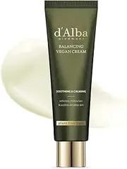 d’Alba Italian White Truffle Mild Skin Balancing Vegan Cream, Hydrating and Gentle Moisturizer, Mild pH Balancing Cream with White Truffles for Sensitive Skin, Watery Lightweight Texture, Korean Skincare (55ml)