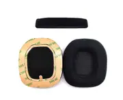 Ear Pads Headband Sponge Cushion Replacement Elastic Cushion Earmuffs for Logitech Astro A50 Gen 3 4 Gaming Headset - Velvet