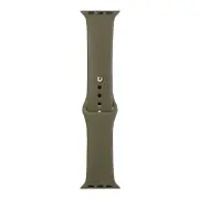 Silicone Watch Replacement Strap, Long Section (Men), For Apple Watch Ultra 49mm / Series 8&7 45mm / SE 2&6&SE&5&4 44mm / 3&2&1 42mm