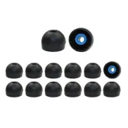 6 pair hybrid replacement earphone ear tips, earbud tips for Sony XBA, MDR, & DR