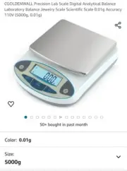 CGOLDENWALL Precision Lab Scale Digital Analytical BalanceLaboratory Balance...