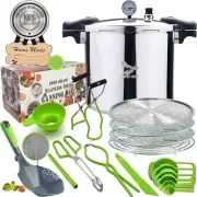Supa Ant Pressure Canner 23 Qt with Canning Supplies Starter Kit - Canning